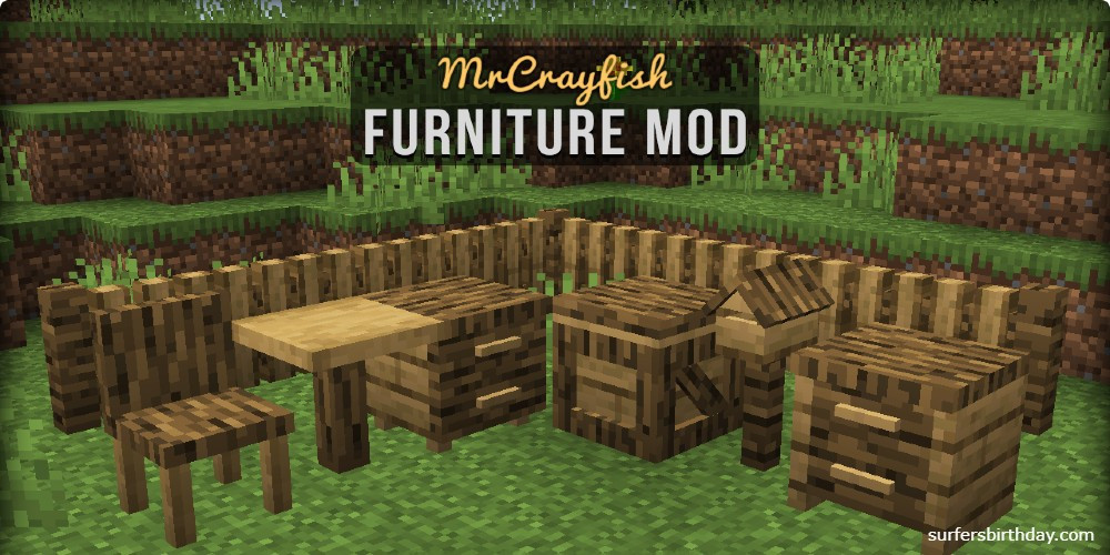 MrCrayfish's Furniture Mod 2023